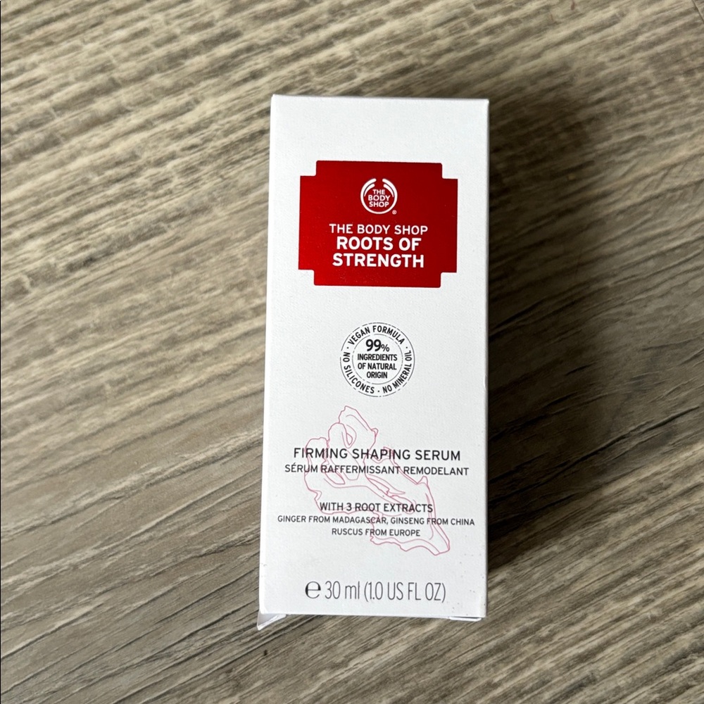 THE Body Shop Roots of Strength Firming Shaping Serum For Mature Skin Anti-aging